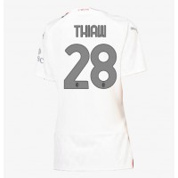 AC Milan Malick Thiaw #28 Replika Bortatröja Dam 2023-24 Kortärmad